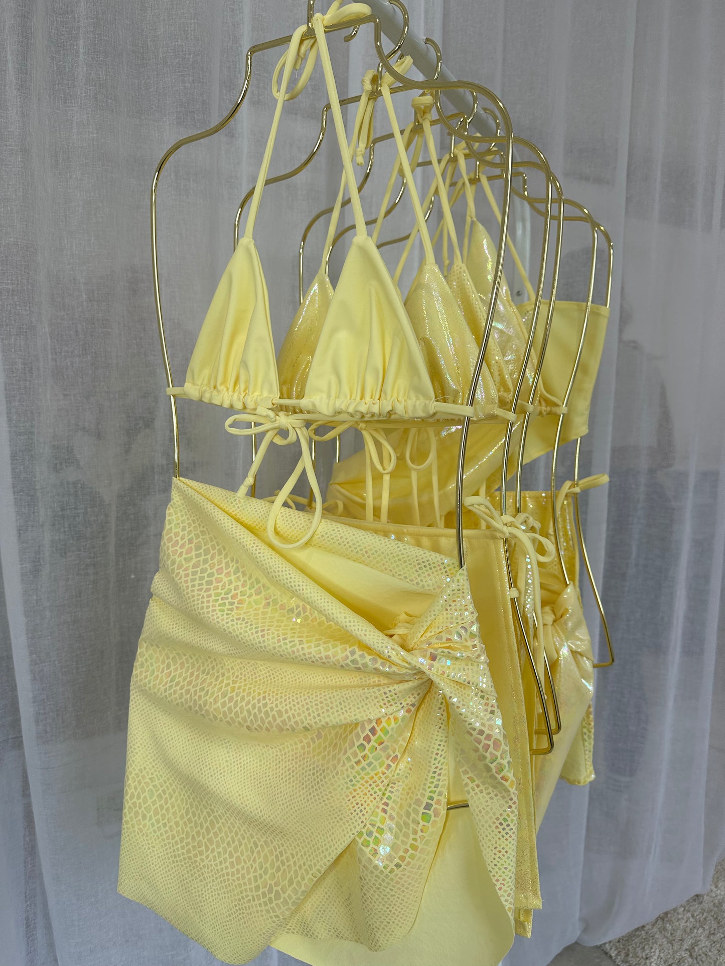 SAMPLE SALE lemon Snake Sarong