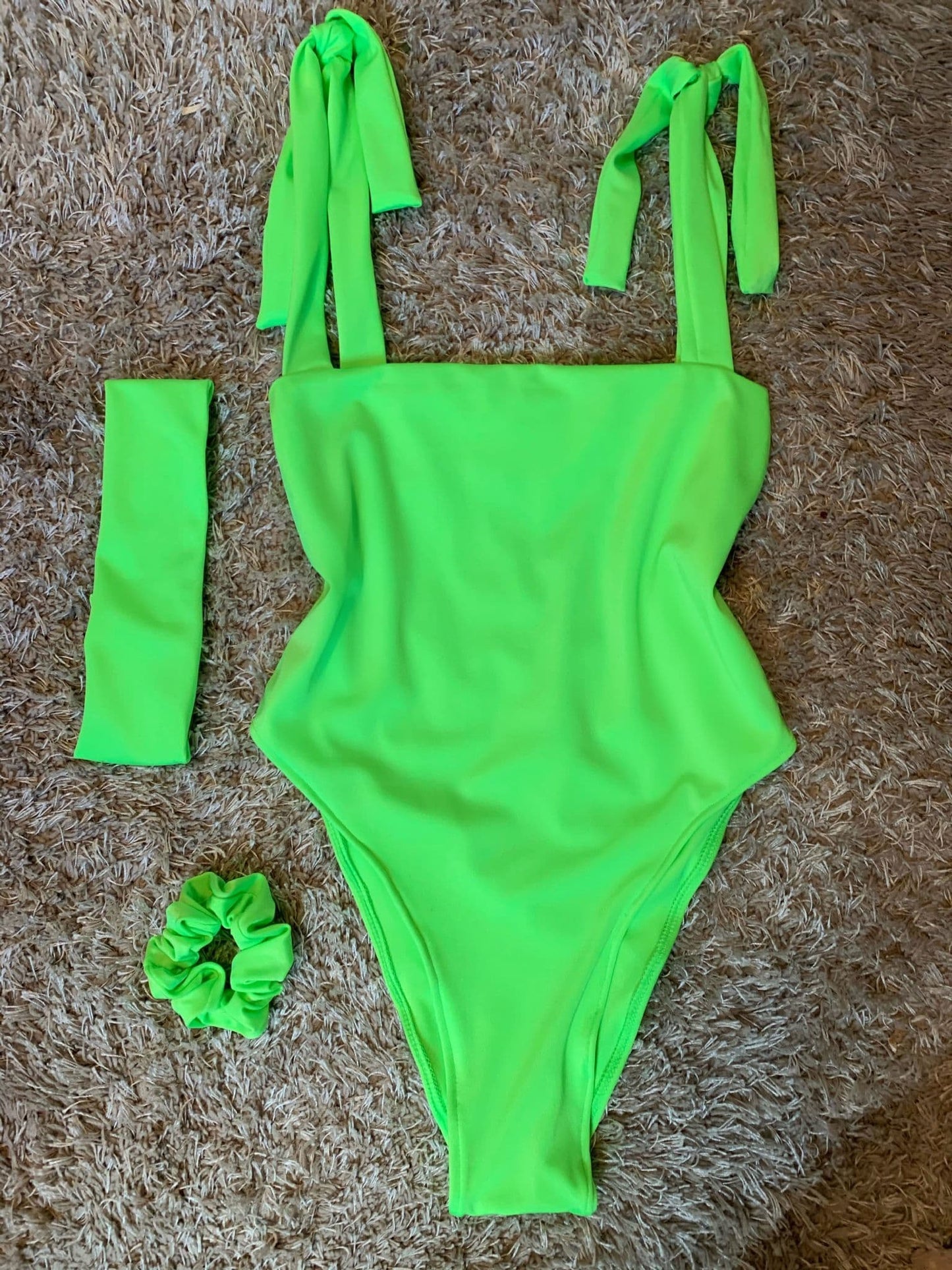 Neon Green Swimsuit