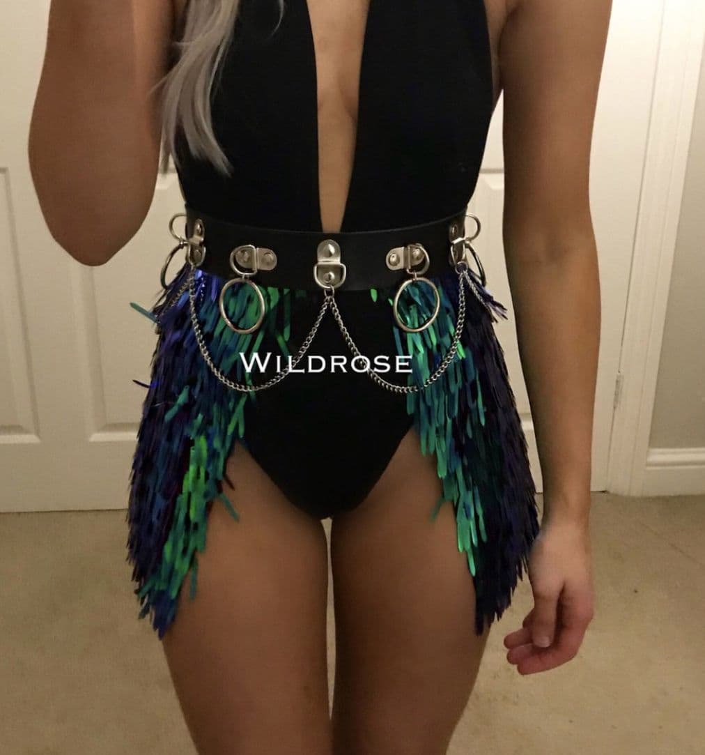 Mermaid Spike Sequin Sarong