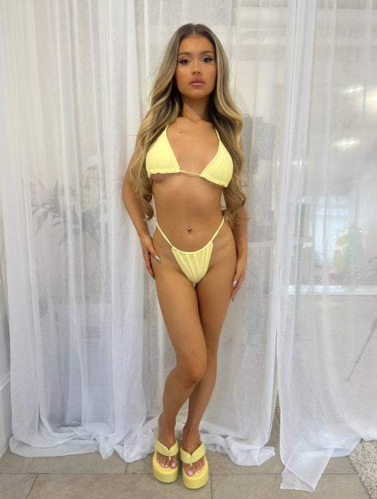 Lemon Bikini Set