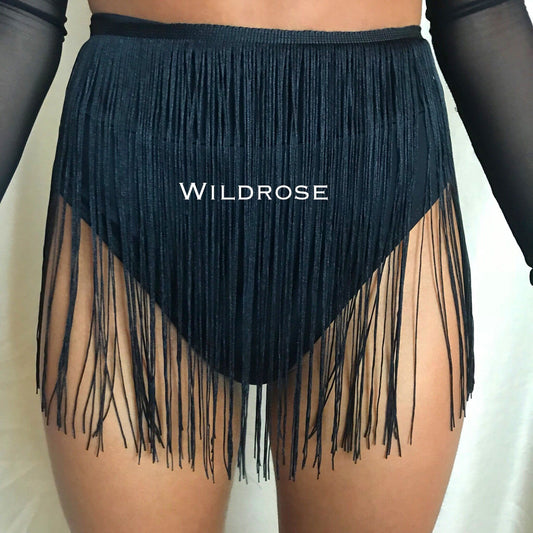 Black Tassel Belt/Skirt