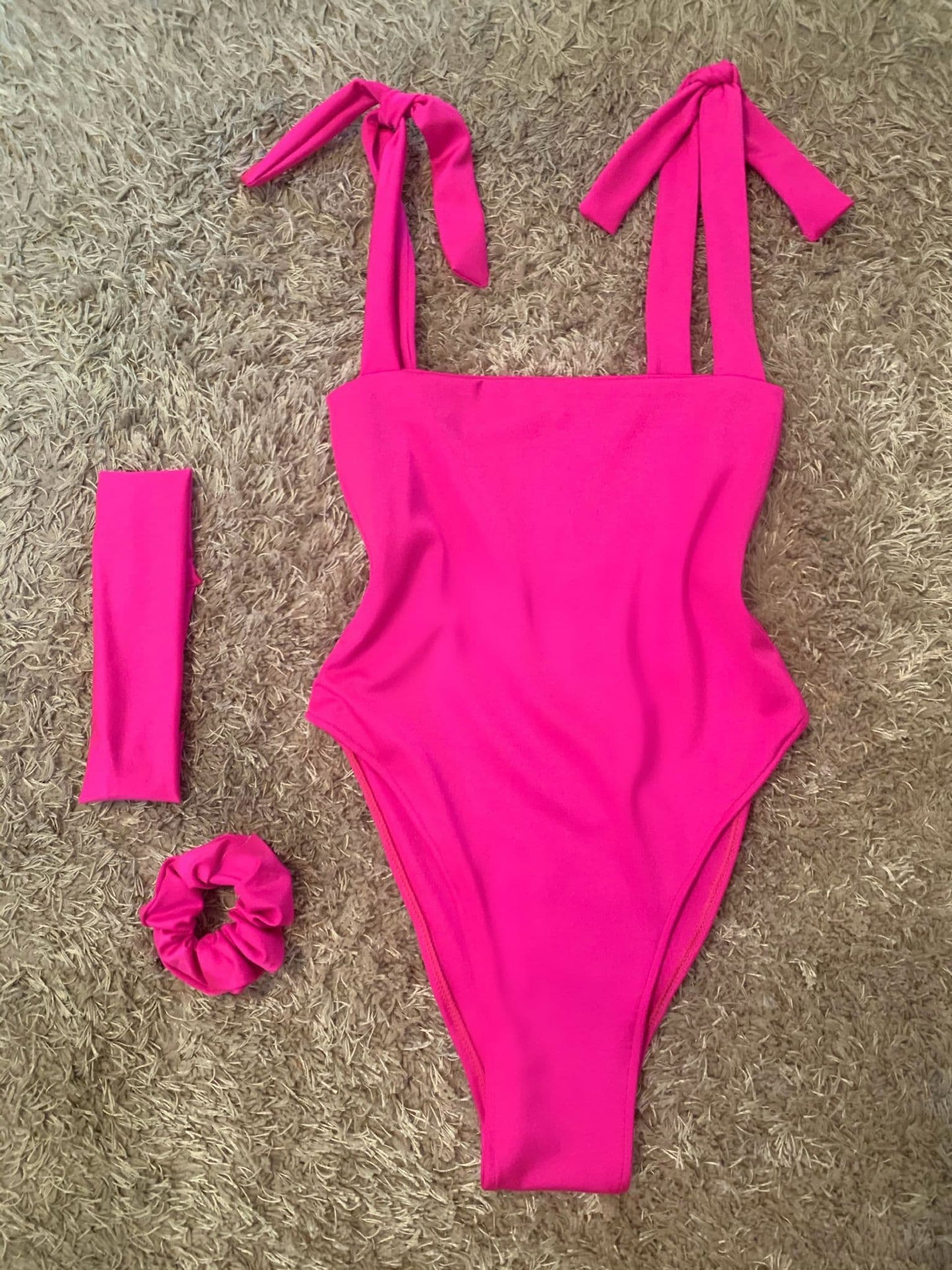 Hot Pink Swimsuit