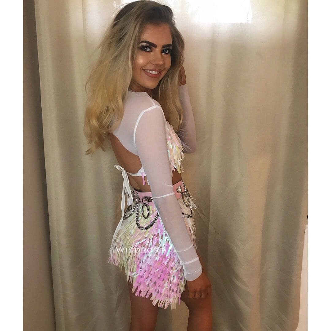 SALE Unicorn Spike Sequin 2 Piece Size 6