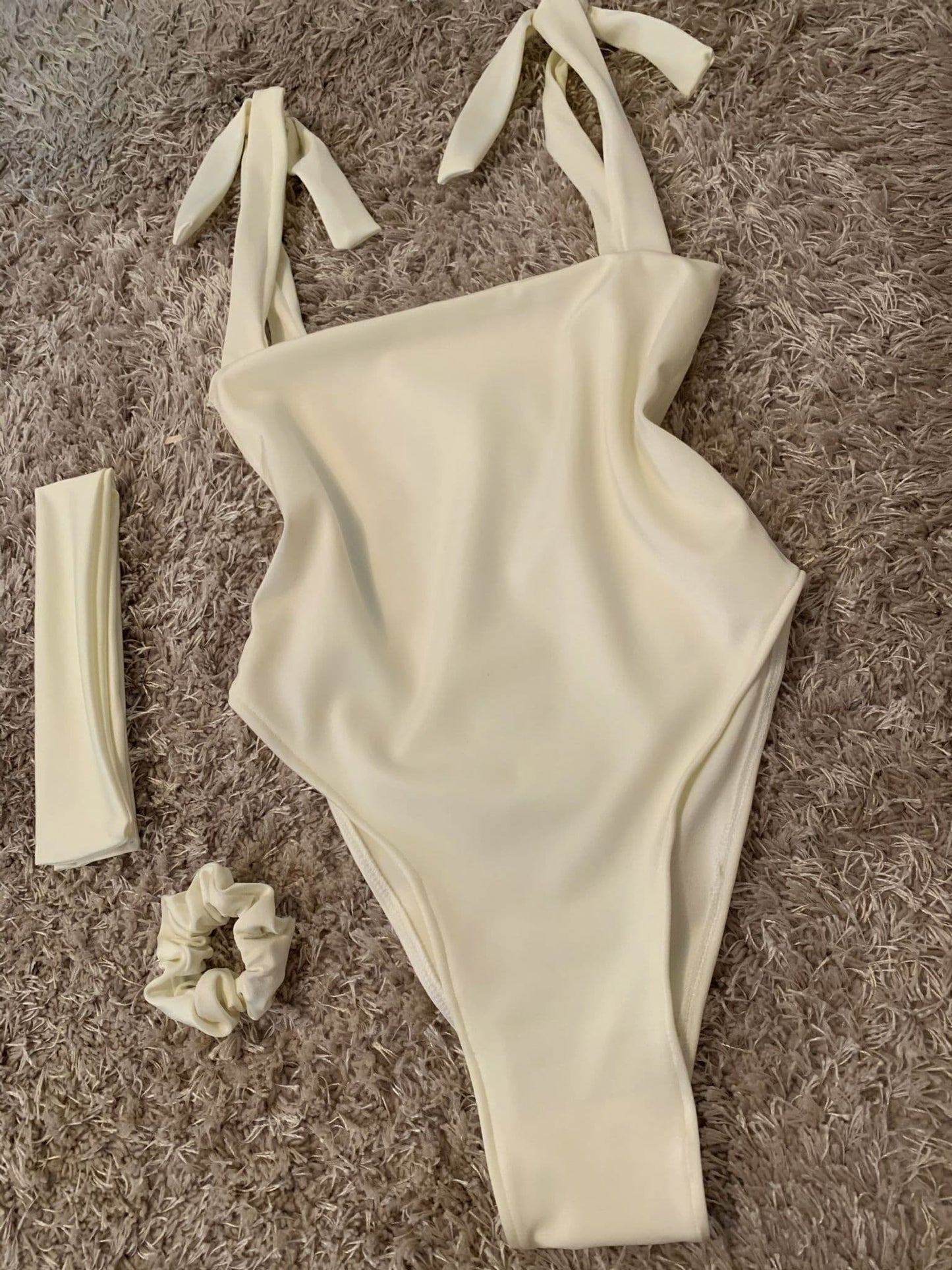 Cream Swimsuit